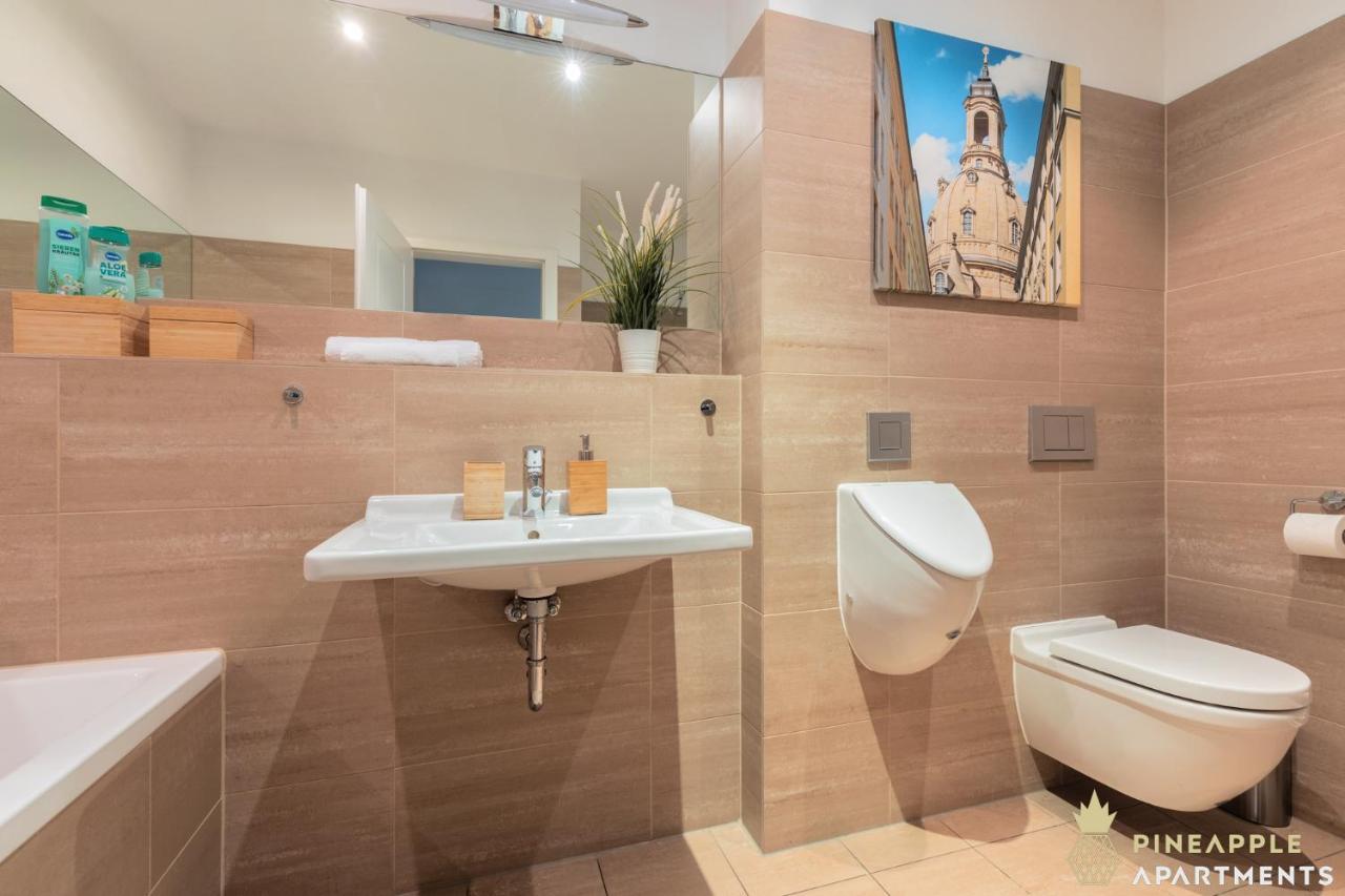 Pineapple Apartments Palais Am Neumarkt - 90 Qm - 1X Free Parking Dresden Luaran gambar