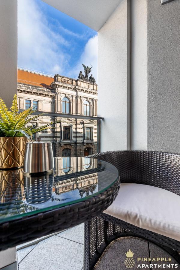 Pineapple Apartments Palais Am Neumarkt - 90 Qm - 1X Free Parking Dresden Luaran gambar